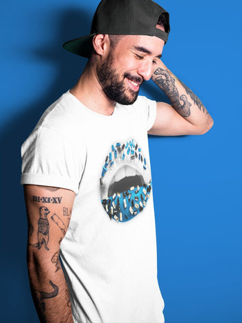 Jordan 1 Travis Scott Fragment Sneaker Match Tees Lips Jewel Sneaker Tees Jordan 1 Travis Scott Fragment Sneaker Release Tees Unisex Shirts