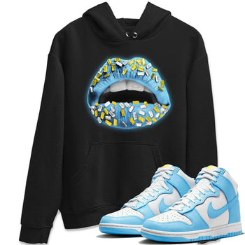 Dunk Blue Chill Sneaker Match Tees Lips Jewel Sneaker Tees Dunk Blue Chill Sneaker Release Tees Unisex Shirts