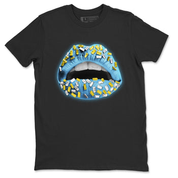 Dunk Blue Chill Sneaker Match Tees Lips Jewel Sneaker Tees Dunk Blue Chill Sneaker Release Tees Unisex Shirts