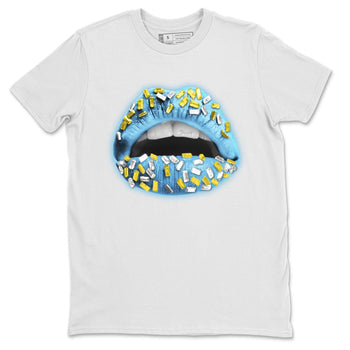 Dunk Blue Chill Sneaker Match Tees Lips Jewel Sneaker Tees Dunk Blue Chill Sneaker Release Tees Unisex Shirts