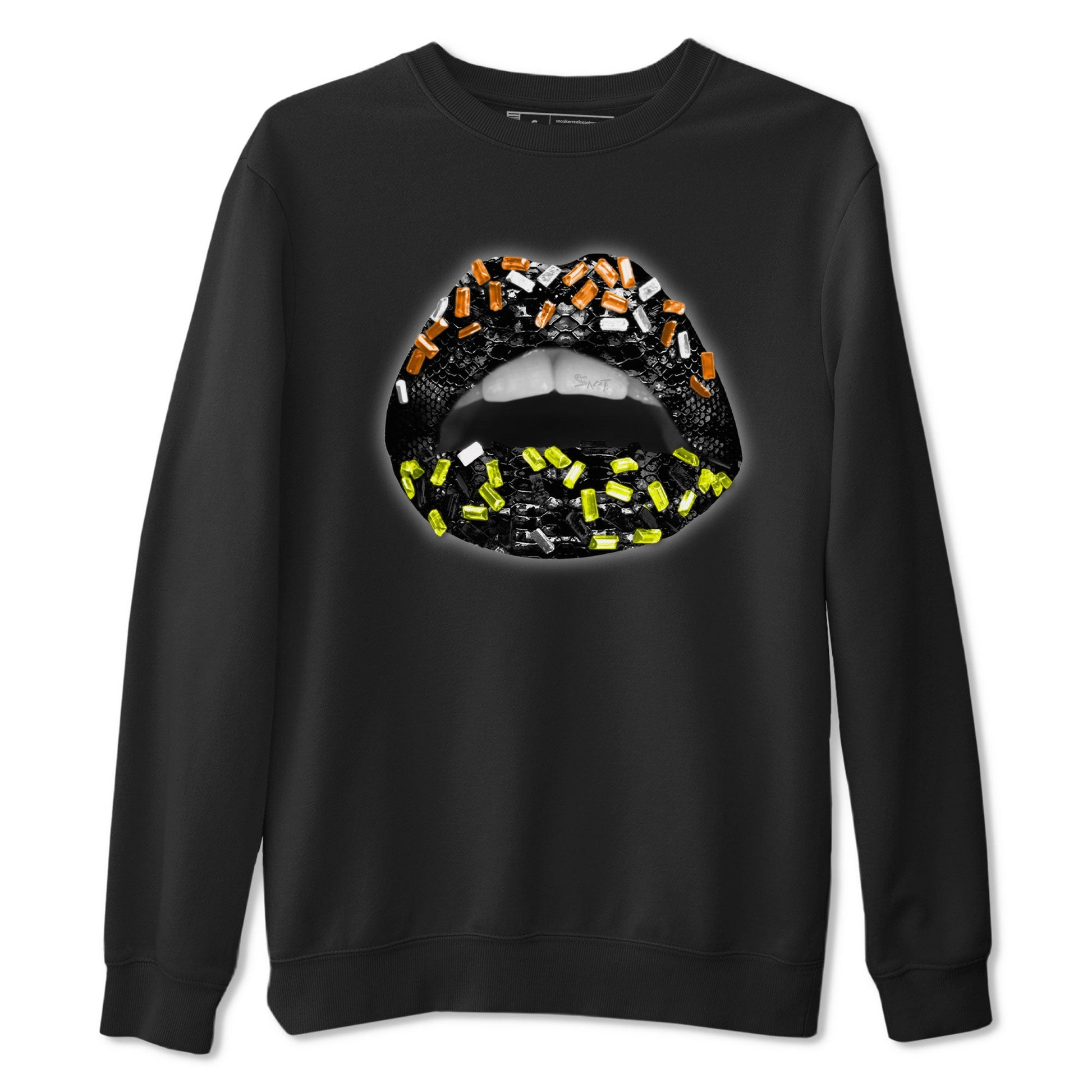 Dunk Mid Premium shirt to match jordans Lips Jewel sneaker tees Dunk Mid Halloween SNRT Sneaker Tees Sneaker Matching Clothing Brand Unisex Sneaker Tee Black 2 T-Shirt