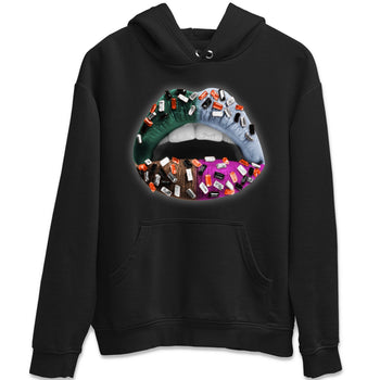 Jordan 1 Hand Crafted Sneaker Match Tees Lips Jewel Sneaker Tees Jordan 1 Hand Crafted Sneaker Release Tees Unisex Shirts