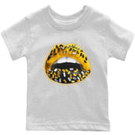 Jordan 1 Pollen Sneaker Match Tees Lips Jewel Sneaker Tees Jordan 1 Pollen Sneaker Release Tees Kids Shirts