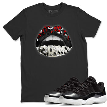 Jordan 11 72-10 Sneaker Match Tees Lips Jewel Sneaker Tees Jordan 11 72-10 Sneaker Release Tees Unisex Shirts