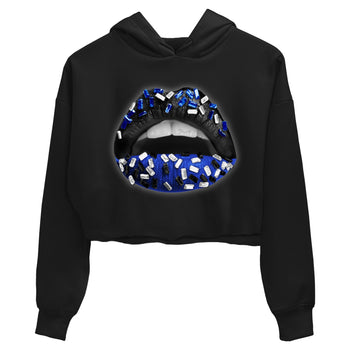Jordan 12 Hyper Royal Sneaker Match Tees Lips Jewel Sneaker Tees Jordan 12 Hyper Royal Sneaker Release Tees Women's Shirts