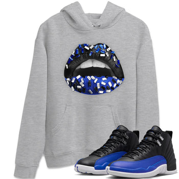 Jordan 12 Hyper Royal Sneaker Match Tees Lips Jewel Sneaker Tees Jordan 12 Hyper Royal Sneaker Release Tees Unisex Shirts
