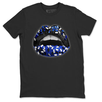 Jordan 12 Hyper Royal Sneaker Match Tees Lips Jewel Sneaker Tees Jordan 12 Hyper Royal Sneaker Release Tees Unisex Shirts