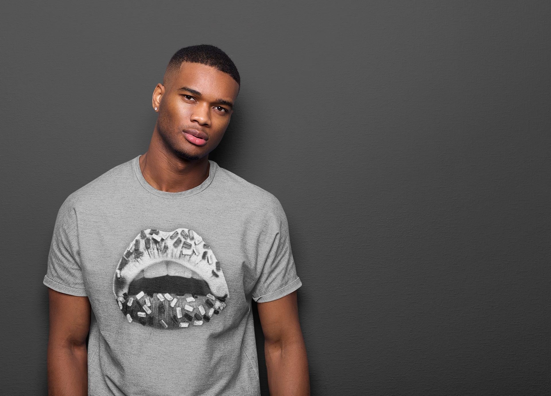 Jordan 12 Stealth Sneaker Match Tees Lips Jewel Sneaker Tees Jordan 12 Stealth Sneaker Release Tees Unisex Shirts