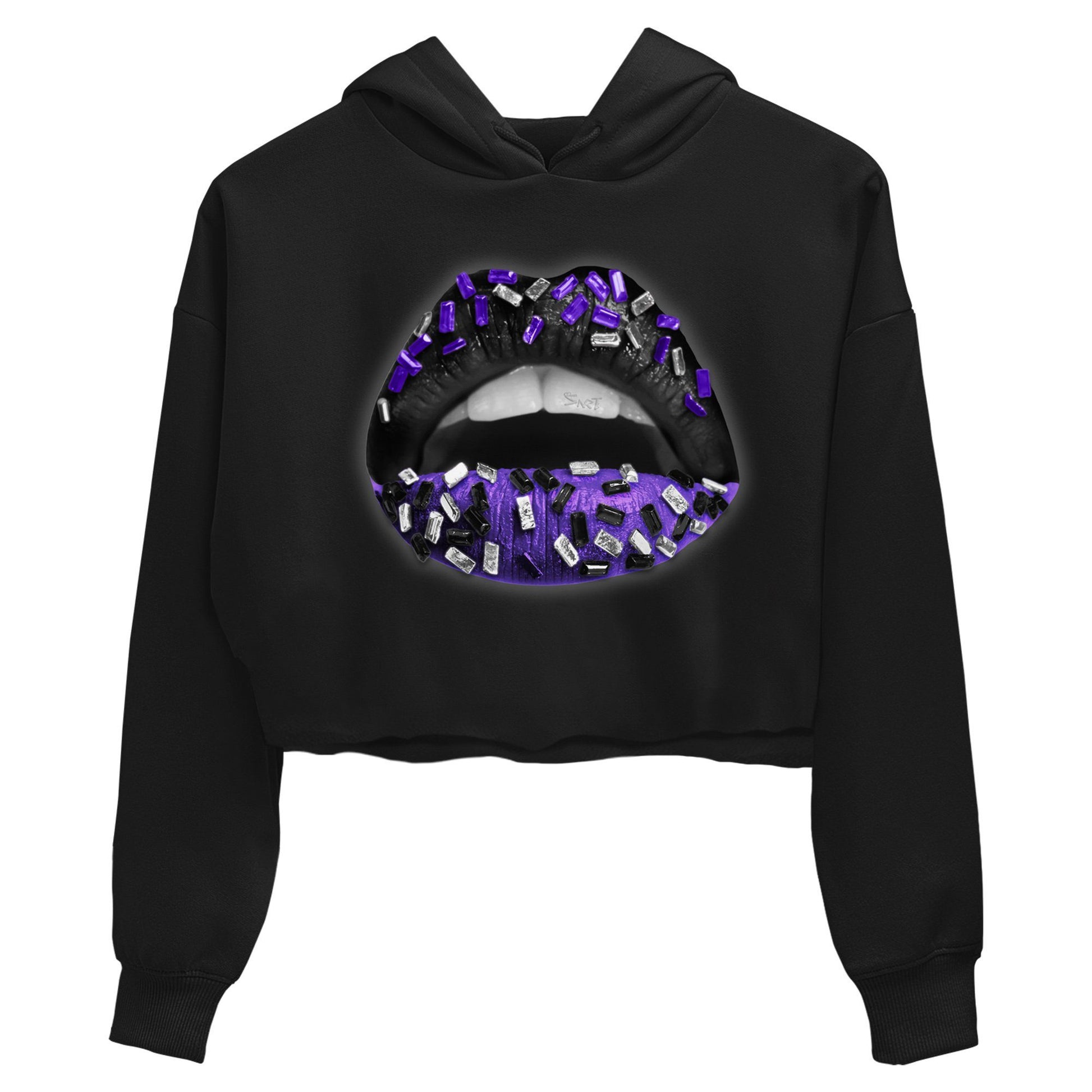 Jordan 13 Court Purple Sneaker Match Tees Lips Jewel Sneaker Tees Jordan 13 Court Purple Sneaker Release Tees Women's Shirts