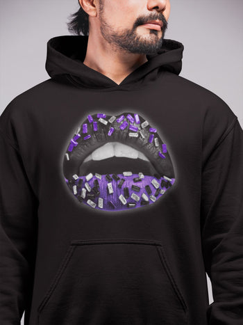 Jordan 13 Court Purple Sneaker Match Tees Lips Jewel Sneaker Tees Jordan 13 Court Purple Sneaker Release Tees Unisex Shirts