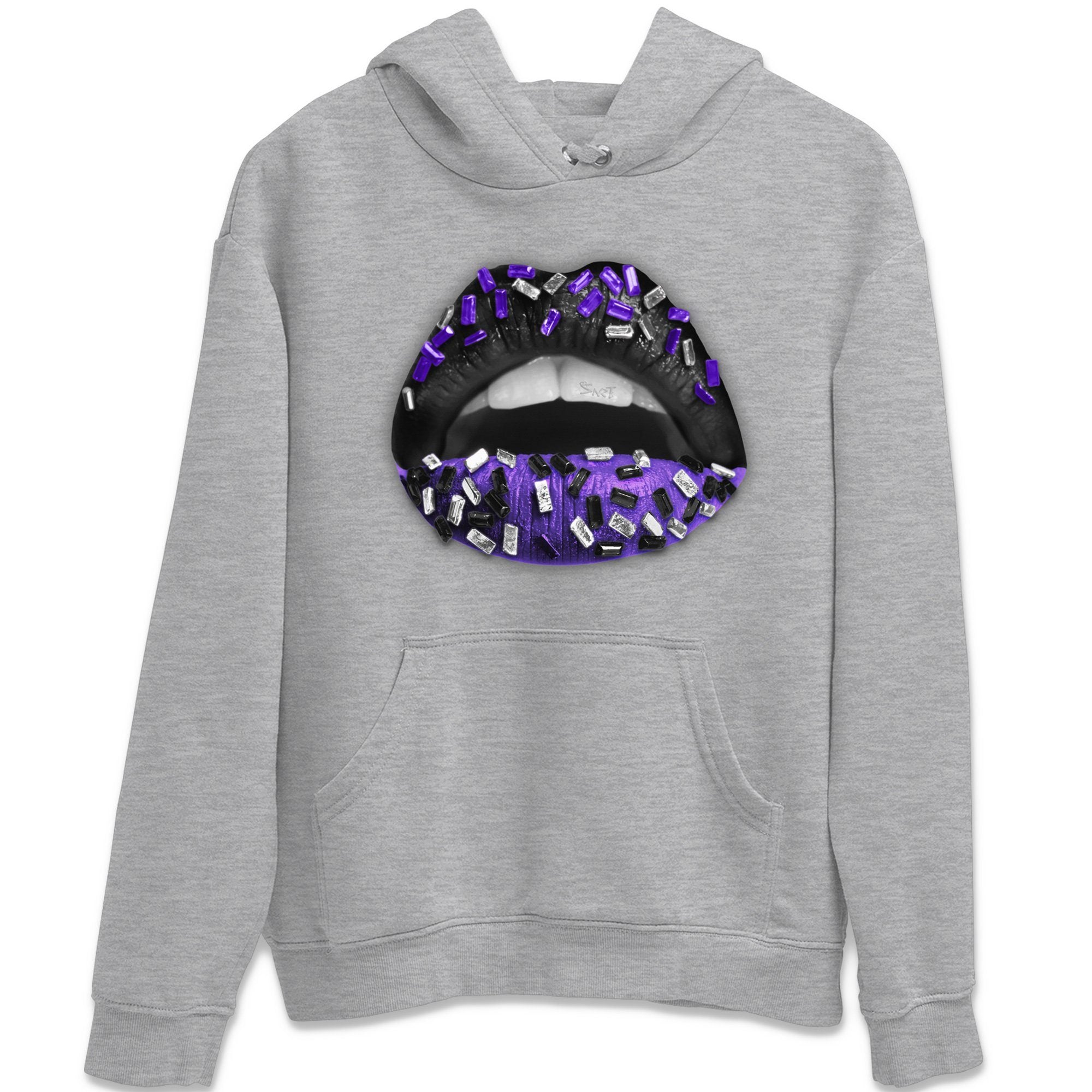 Jordan 13 Court Purple Sneaker Match Tees Lips Jewel Sneaker Tees Jordan 13 Court Purple Sneaker Release Tees Unisex Shirts
