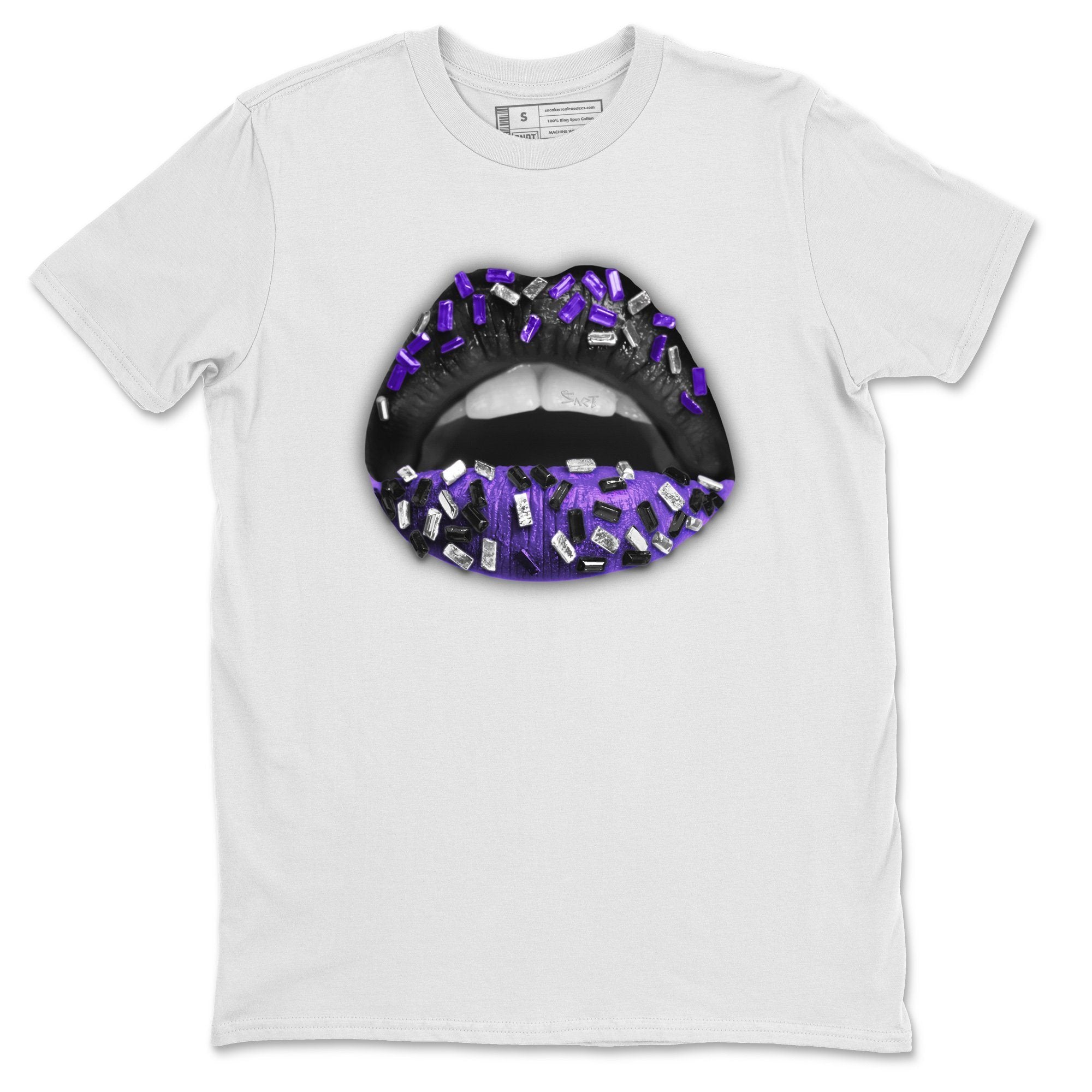 Jordan 13 Court Purple Sneaker Match Tees Lips Jewel Sneaker Tees Jordan 13 Court Purple Sneaker Release Tees Unisex Shirts