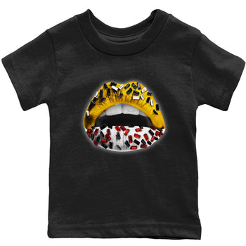Jordan 13 Del Sol Sneaker Match Tees Lips Jewel Sneaker Tees Jordan 13 Del Sol Sneaker Release Tees Kids Shirts