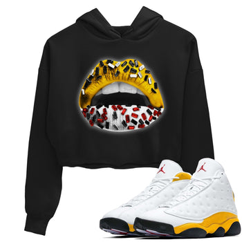Jordan 13 Del Sol Sneaker Match Tees Lips Jewel Sneaker Tees Jordan 13 Del Sol Sneaker Release Tees Women's Shirts