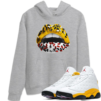 Jordan 13 Del Sol Sneaker Match Tees Lips Jewel Sneaker Tees Jordan 13 Del Sol Sneaker Release Tees Unisex Shirts
