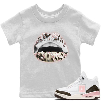 Jordan 3 Atmosphere Sneaker Match Tees Lips Jewel Sneaker Tees Jordan 3 Atmosphere Sneaker Release Tees Kids Shirts
