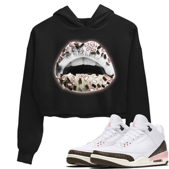 Jordan 3 Atmosphere Sneaker Match Tees Lips Jewel Sneaker Tees Jordan 3 Atmosphere Sneaker Release Tees Women's Shirts
