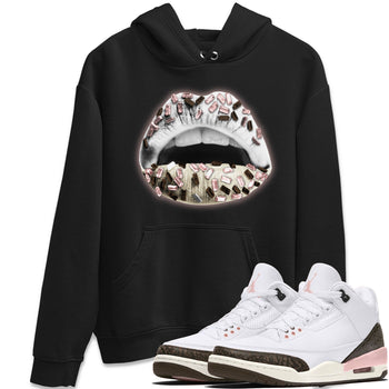 Jordan 3 Atmosphere Sneaker Match Tees Lips Jewel Sneaker Tees Jordan 3 Atmosphere Sneaker Release Tees Unisex Shirts
