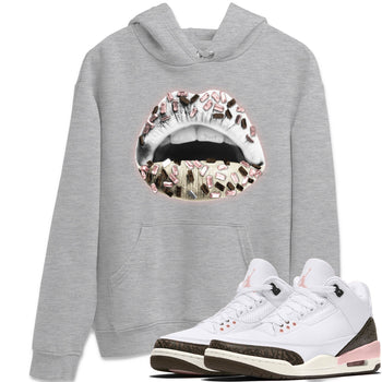 Jordan 3 Atmosphere Sneaker Match Tees Lips Jewel Sneaker Tees Jordan 3 Atmosphere Sneaker Release Tees Unisex Shirts