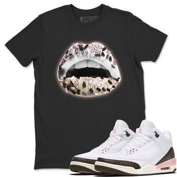 Jordan 3 Atmosphere Sneaker Match Tees Lips Jewel Sneaker Tees Jordan 3 Atmosphere Sneaker Release Tees Unisex Shirts
