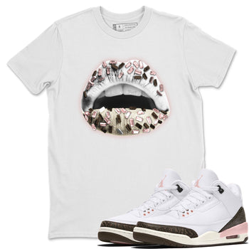 Jordan 3 Atmosphere Sneaker Match Tees Lips Jewel Sneaker Tees Jordan 3 Atmosphere Sneaker Release Tees Unisex Shirts