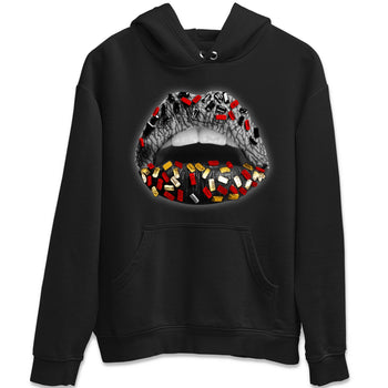 Jordan 3 Black Gold Sneaker Match Tees Lips Jewel Sneaker Tees Jordan 3 Black Gold Sneaker Release Tees Unisex Shirts