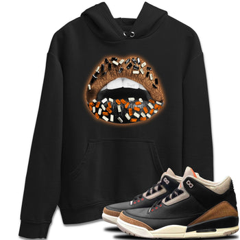 Jordan 3 Desert Elephant Sneaker Match Tees Lips Jewel Sneaker Tees Jordan 3 Desert Elephant Sneaker Release Tees Unisex Shirts