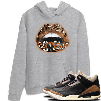 Jordan 3 Desert Elephant Sneaker Match Tees Lips Jewel Sneaker Tees Jordan 3 Desert Elephant Sneaker Release Tees Unisex Shirts