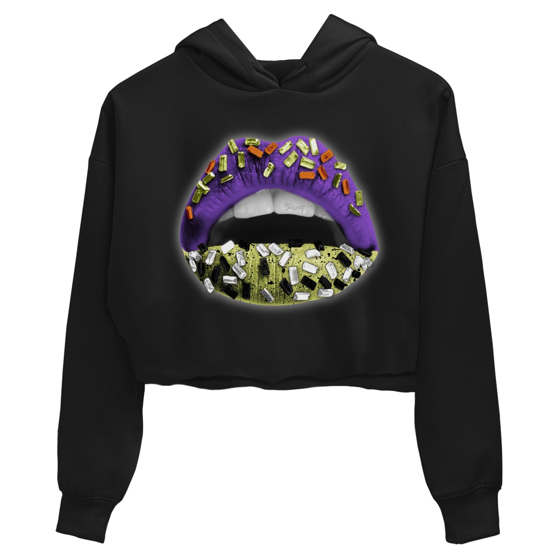 Jordan 4 Canyon Purple Sneaker Match Tees Lips Jewel Sneaker Tees Jordan 4 Canyon Purple Sneaker Release Tees Women's Shirts