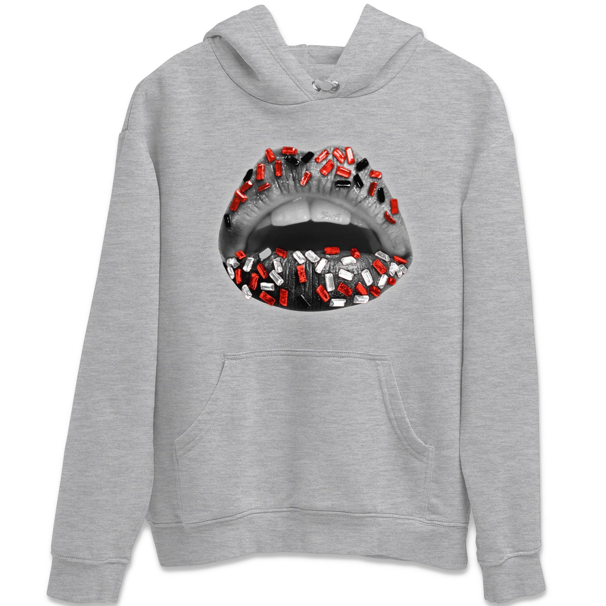 Jordan 4 Infrared Sneaker Match Tees Lips Jewel Sneaker Tees Jordan 4 Infrared Sneaker Release Tees Unisex Shirts
