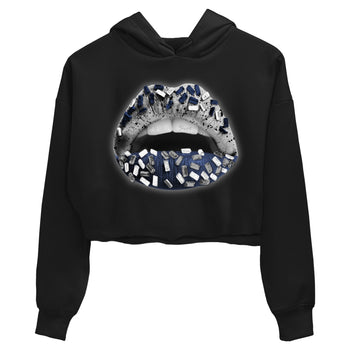 Jordan 4 Midnight Navy Sneaker Match Tees Lips Jewel Sneaker Tees Jordan 4 Midnight Navy Sneaker Release Tees Women's Shirts
