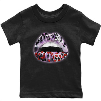 Jordan 4 Zen Master Sneaker Match Tees Lips Jewel Sneaker Tees Jordan 4 Zen Master Sneaker Release Tees Kids Shirts