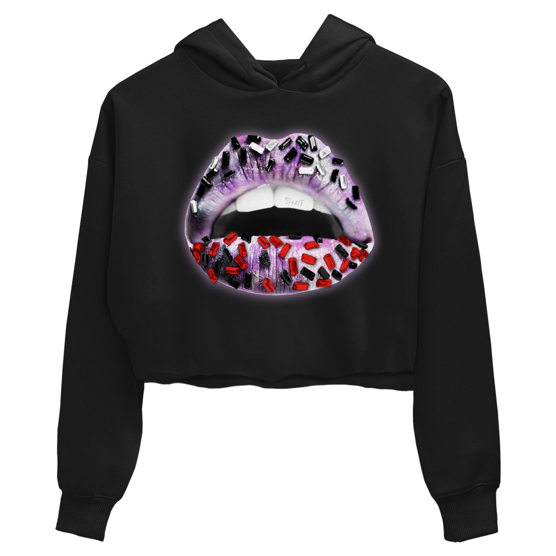 Jordan 4 Zen Master Sneaker Match Tees Lips Jewel Sneaker Tees Jordan 4 Zen Master Sneaker Release Tees Women's Shirts