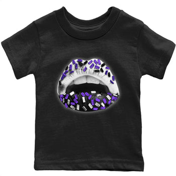 Jordan 5 Concord Sneaker Match Tees Lips Jewel Sneaker Tees Jordan 5 Concord Sneaker Release Tees Kids Shirts