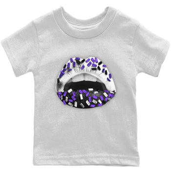 Jordan 5 Concord Sneaker Match Tees Lips Jewel Sneaker Tees Jordan 5 Concord Sneaker Release Tees Kids Shirts
