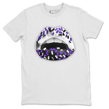 Jordan 5 Concord Sneaker Match Tees Lips Jewel Sneaker Tees Jordan 5 Concord Sneaker Release Tees Unisex Shirts