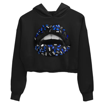 Jordan 5 Racer Blue Sneaker Match Tees Lips Jewel Sneaker Tees Jordan 5 Racer Blue Sneaker Release Tees Women's Shirts