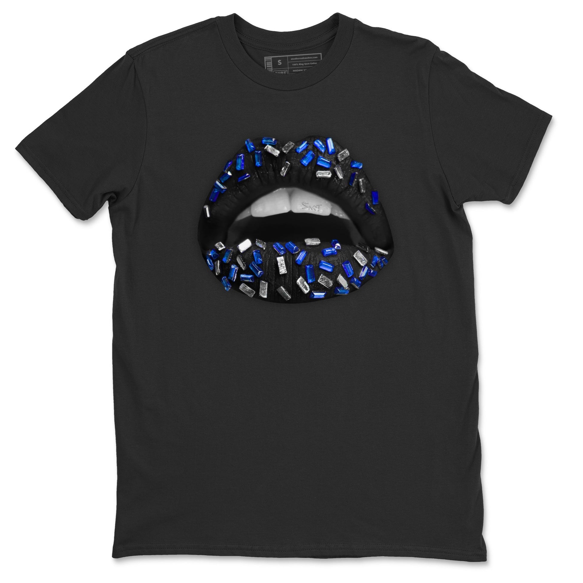 Jordan 5 Racer Blue Sneaker Match Tees Lips Jewel Sneaker Tees Jordan 5 Racer Blue Sneaker Release Tees Unisex Shirts