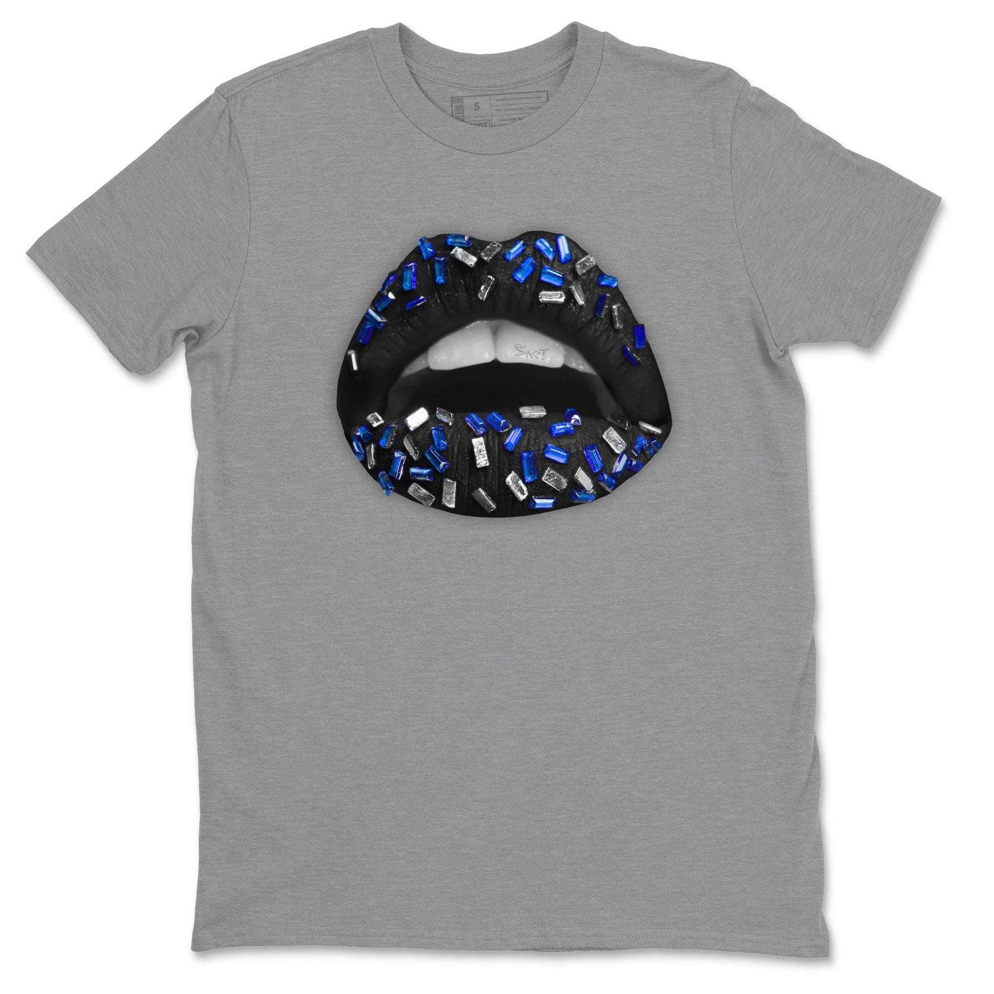 Jordan 5 Racer Blue Sneaker Match Tees Lips Jewel Sneaker Tees Jordan 5 Racer Blue Sneaker Release Tees Unisex Shirts