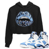 Jordan 6 UNC | Lips Jewel Women's Shirts | SNRT Sneaker Tees - SNRT ...