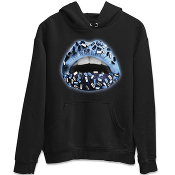Jordan 6 UNC Sneaker Match Tees Lips Jewel Sneaker Tees Jordan 6 UNC Sneaker Release Tees Unisex Shirts