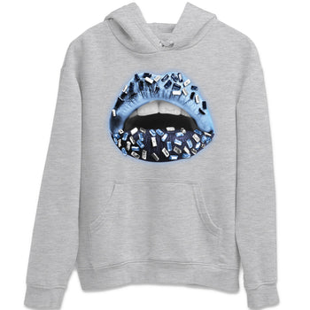 Jordan 6 UNC Sneaker Match Tees Lips Jewel Sneaker Tees Jordan 6 UNC Sneaker Release Tees Unisex Shirts