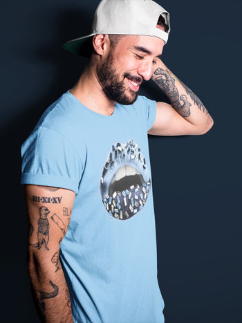 Jordan 6 UNC Sneaker Match Tees Lips Jewel Sneaker Tees Jordan 6 UNC Sneaker Release Tees Unisex Shirts