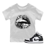 Jordan 1 Homage Sneaker Match Tees Lips Jewel Sneaker Tees Jordan 1 Homage Sneaker Release Tees Kids Shirts