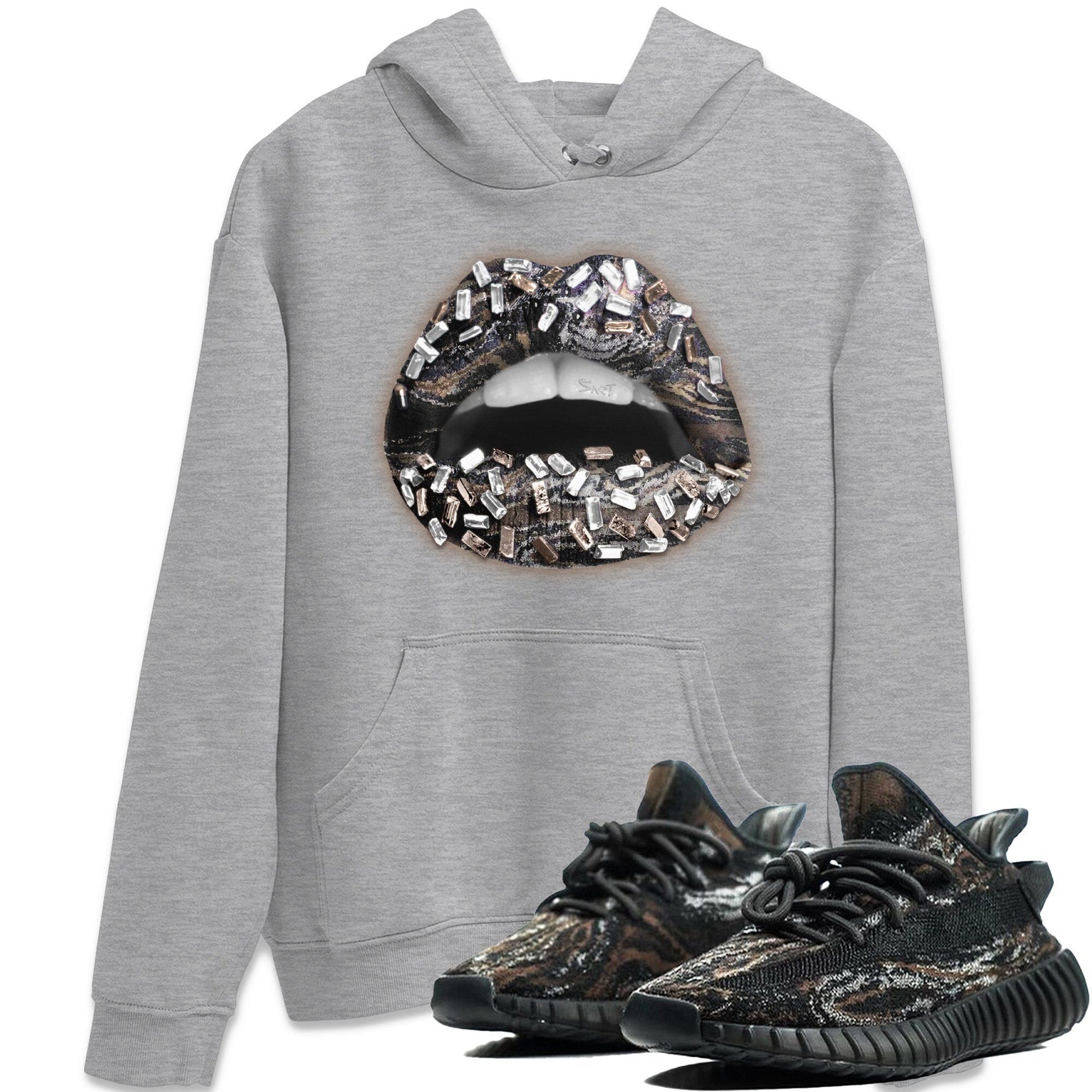 Yeezy 350 MX Rock Sneaker Match Tees Lips Jewel Sneaker Tees Yeezy 350 MX Rock Sneaker Release Tees Unisex Shirts