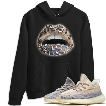Yeezy 350 Ash Pearl Sneaker Match Tees Lips Jewel Sneaker Tees Yeezy 350 Ash Pearl Sneaker Release Tees Unisex Shirts