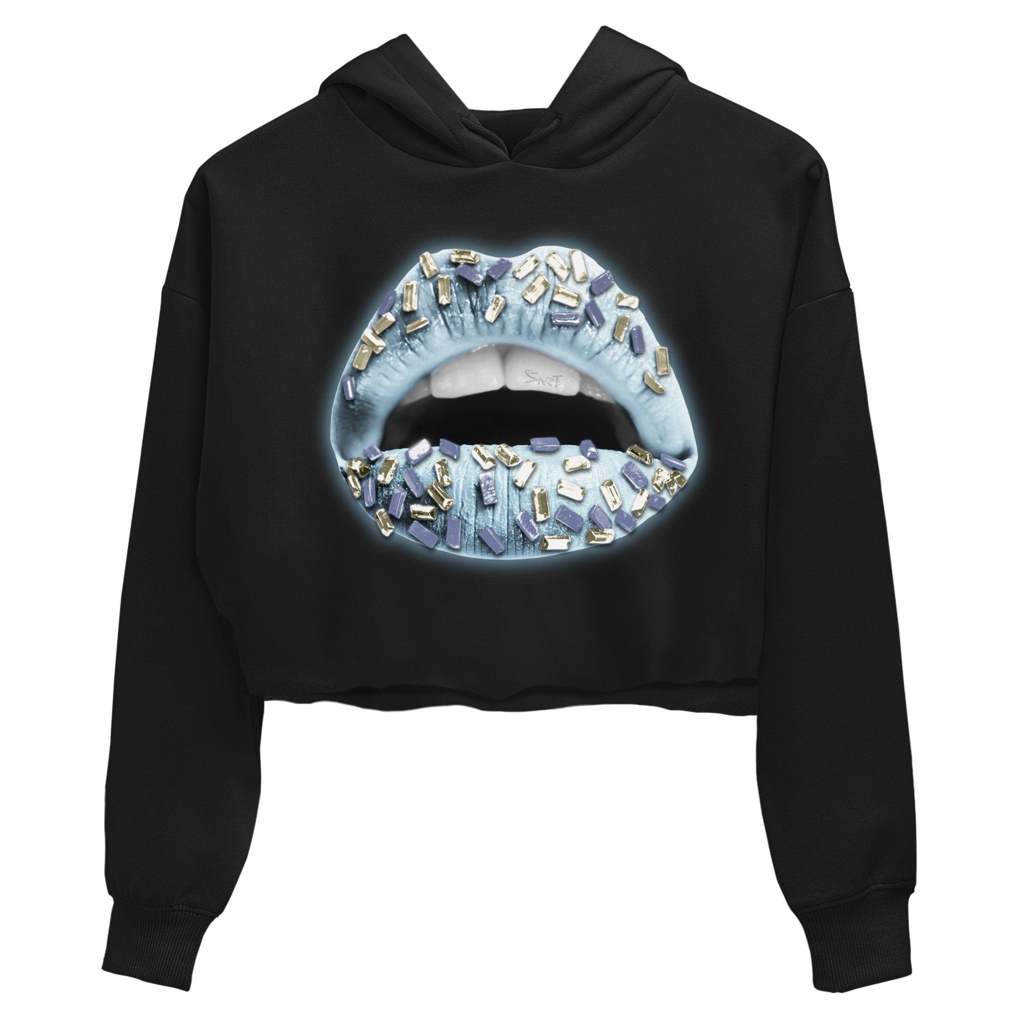 Yeezy 350 Mono Ice Sneaker Match Tees Lips Jewel Sneaker Tees Yeezy 350 Mono Ice Sneaker Release Tees Women's Shirts