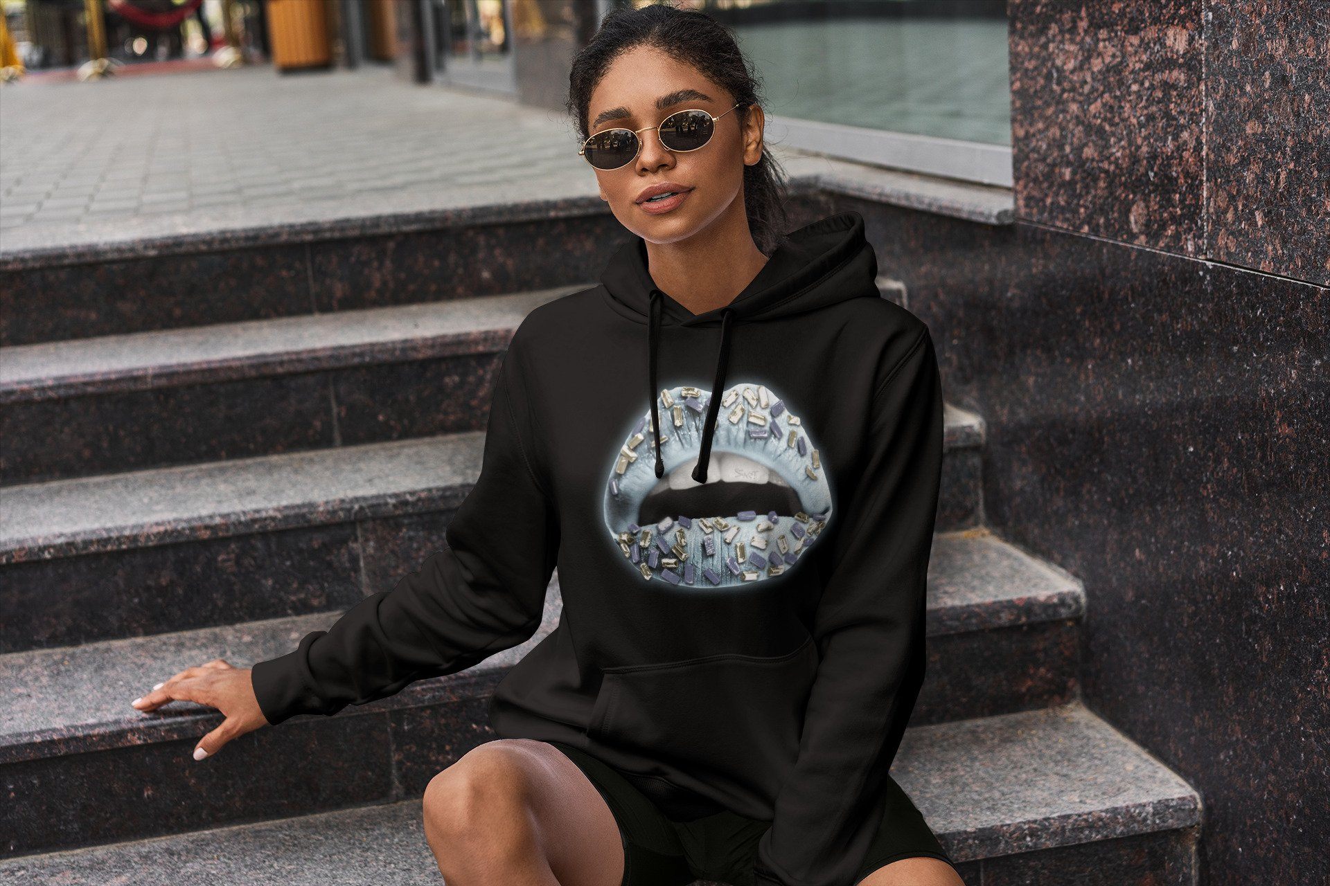 Yeezy 350 Mono Ice Sneaker Match Tees Lips Jewel Sneaker Tees Yeezy 350 Mono Ice Sneaker Release Tees Unisex Shirts