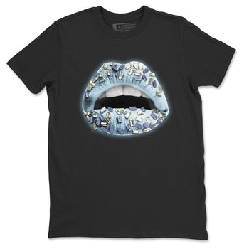 Yeezy 350 Mono Ice Sneaker Match Tees Lips Jewel Sneaker Tees Yeezy 350 Mono Ice Sneaker Release Tees Unisex Shirts