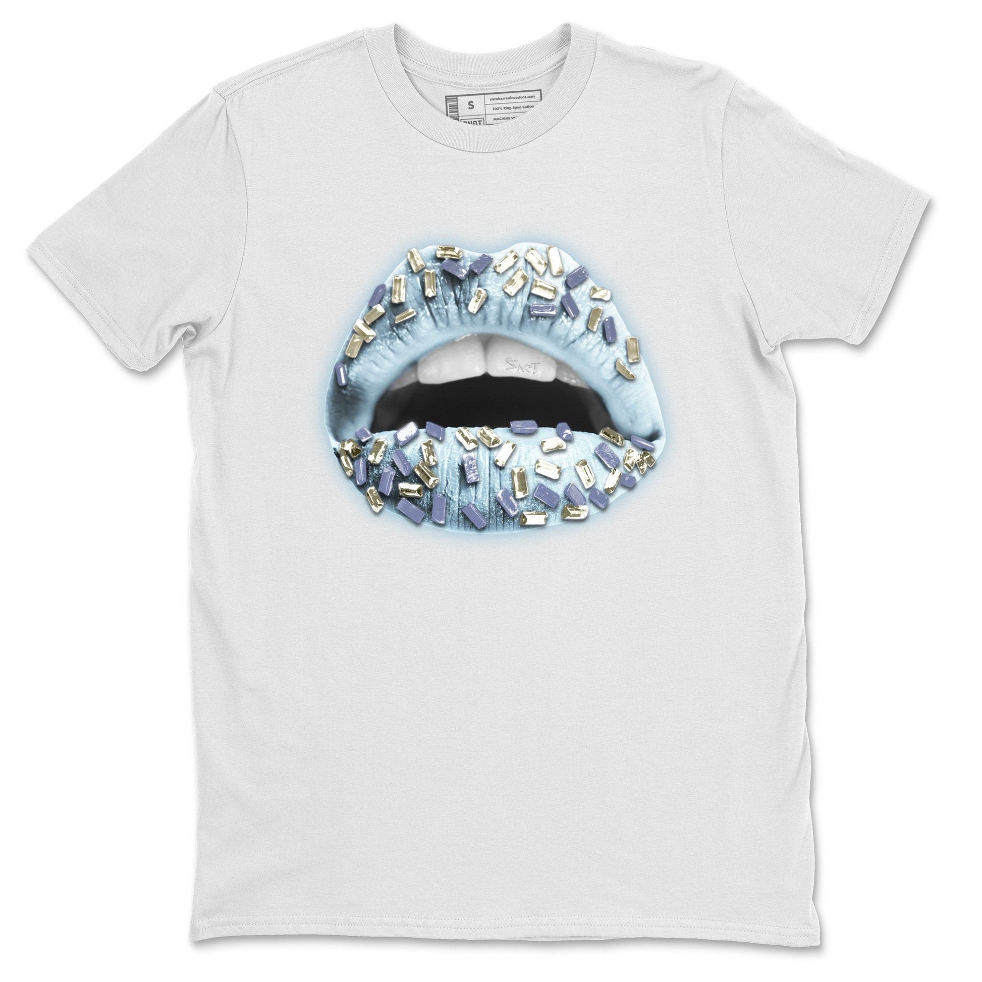 Yeezy 350 Mono Ice Sneaker Match Tees Lips Jewel Sneaker Tees Yeezy 350 Mono Ice Sneaker Release Tees Unisex Shirts